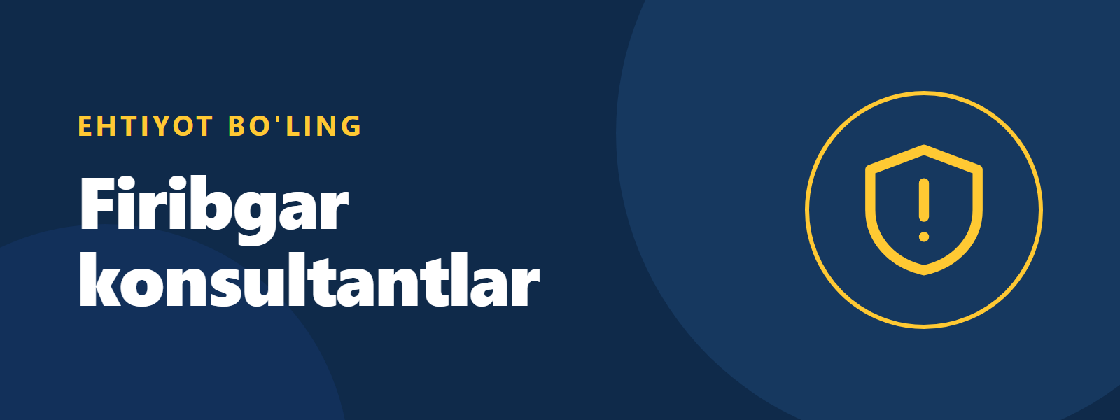 Firibgar konsultantlardan qanday saqlanish kerak
