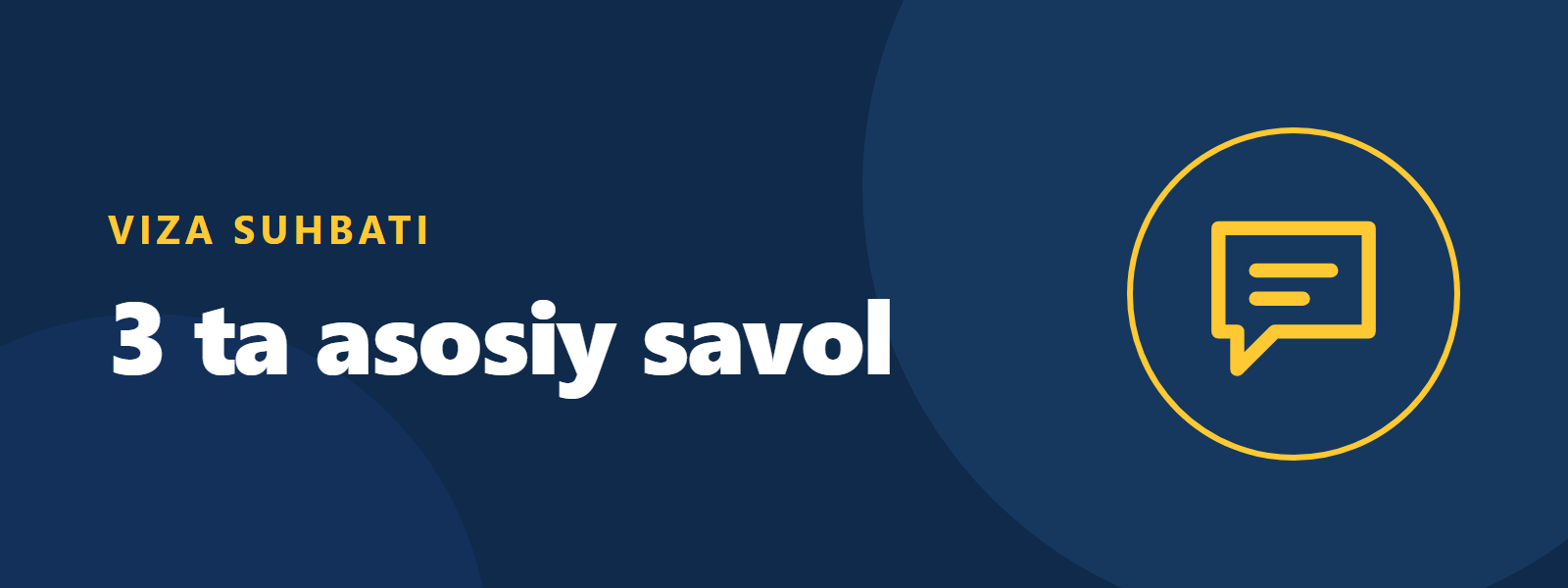 Viza suhbatida beriladigan 3 ta asosiy savol va ularga qanday javob berish kerak
